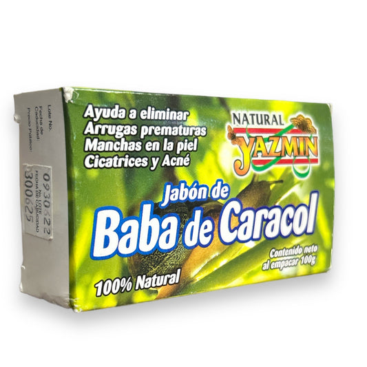 JABON DE BABA DE CARACOL 100 GR JAZMIN NatuZem