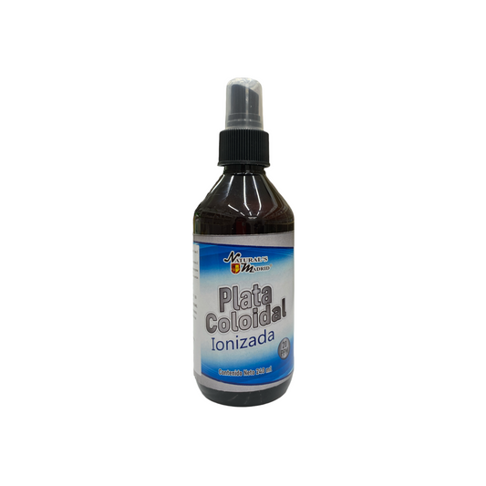 PLATA COLOIDAL IONIZADA C/240 ML NATURALS MADRID NatuZem