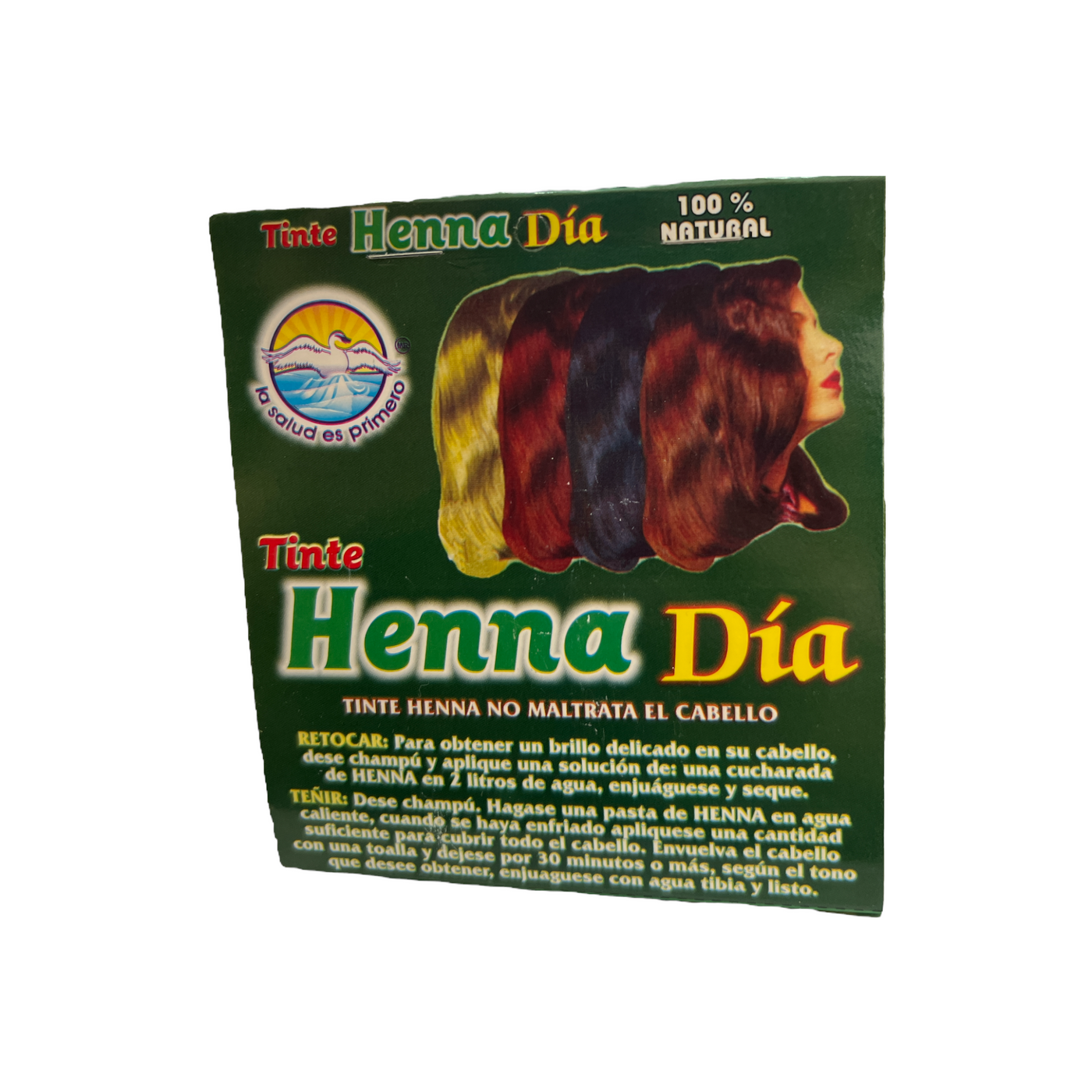 TINTE HENNA DIA C/ 100 GR LA SALUD ES PRIMERO NatuZem