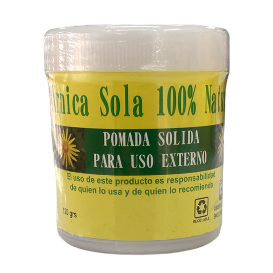 POMADA ARNICA SOLA 100% NATURAL (120 GRS) HERBOMEX NatuZem