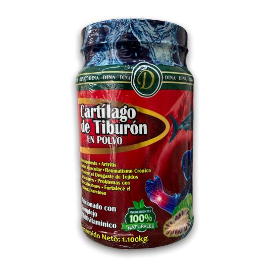 POLVO CARTILAGO DE TIBURON 1.1 KG DINA NatuZem