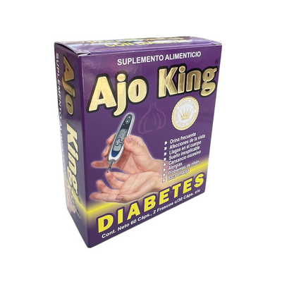 CAP DIABETES C/ 60 AJO KING NatuZem
