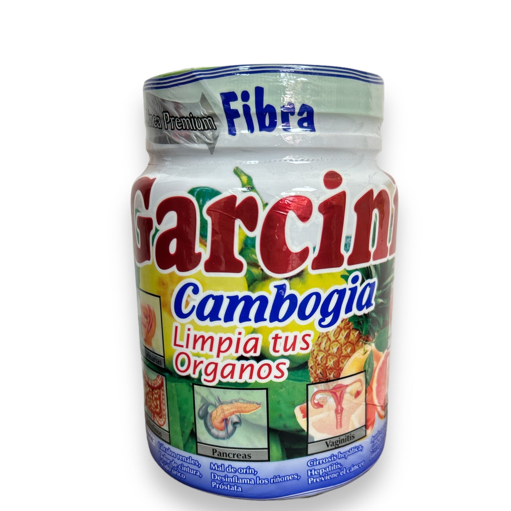 FIBRA GARCINIA GAMBOGIA C/ 500GRS LINEA PREMIUM NatuZem