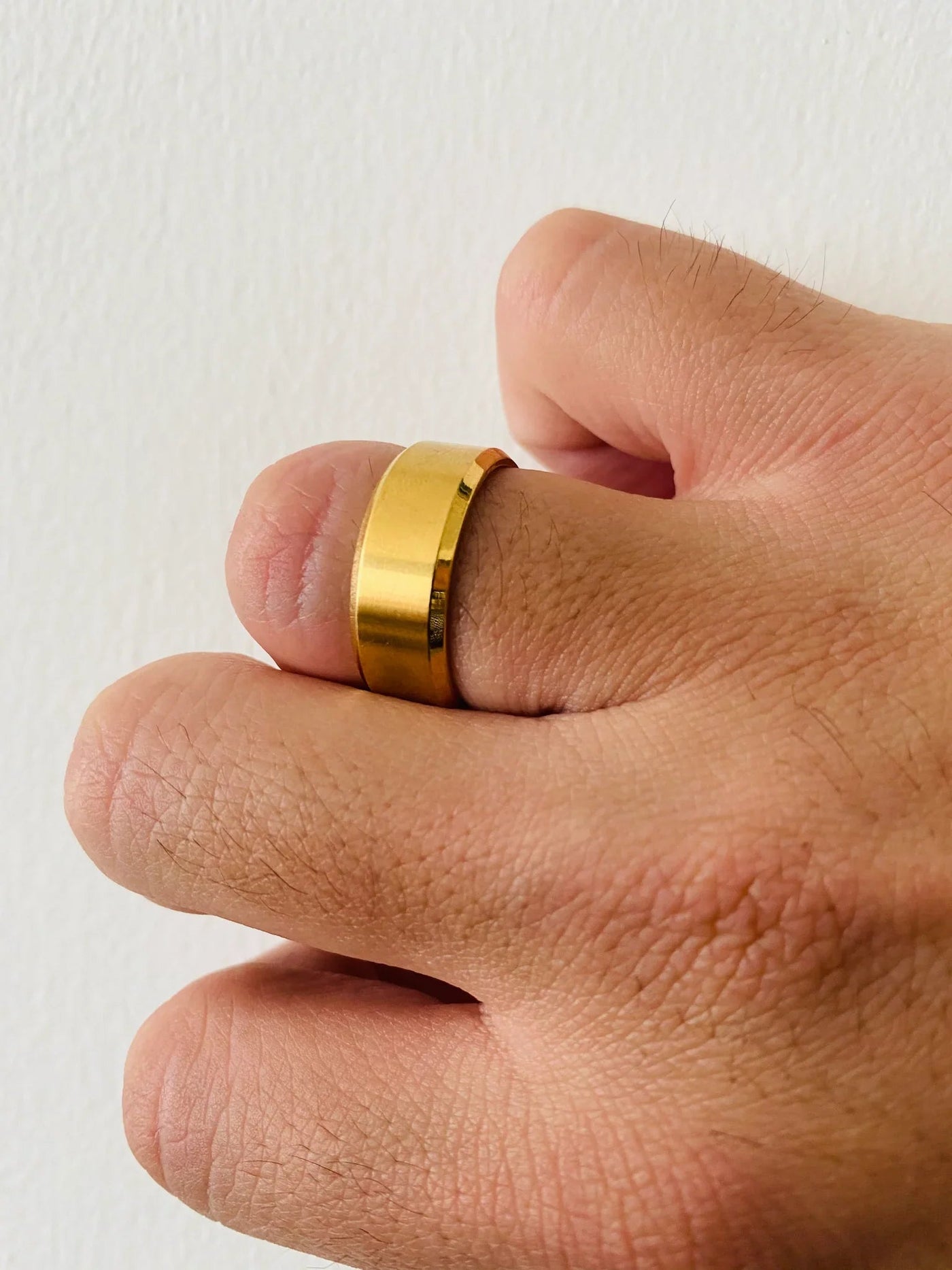 Anillo Redondo Acero Inoxidable All In Men Joyeria