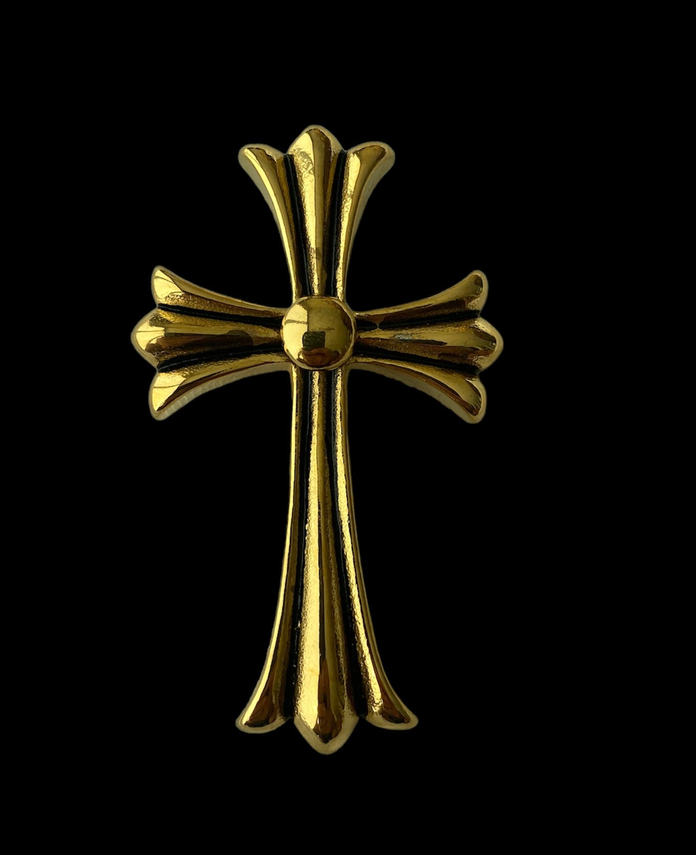 Dije Dorado Cruz 6 cm All In Men Joyeria