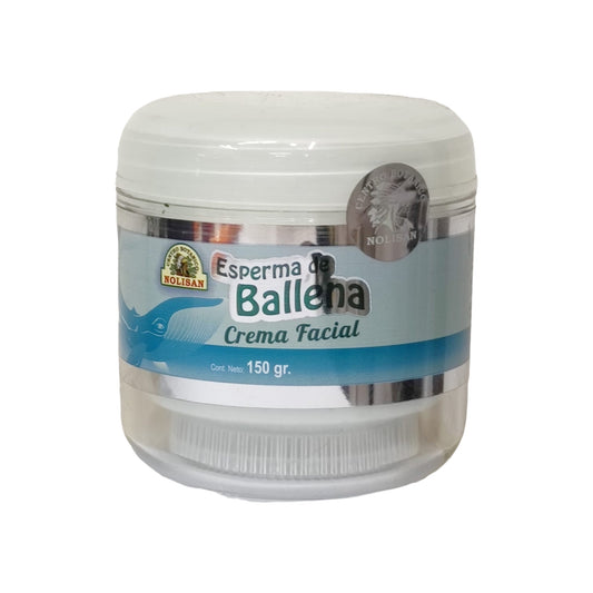 CREMA DE ESPERMA DE BALLENA C/150 GRS AZTECA Y NOLISAN NatuZem