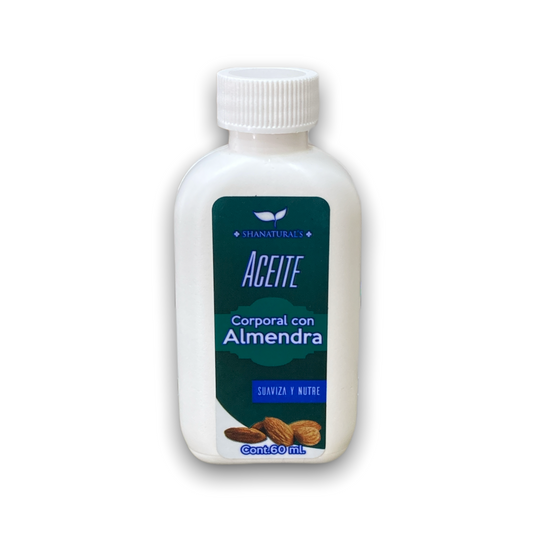 ACEITE CORPORAL CON ALMENDRAS C / 60 ML SHANATURALS