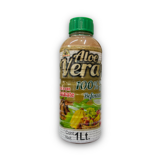 BEBIDA ALOE VERA REFORZADO CON CUACHALALATE 1 LT NOLISAN NatuZem