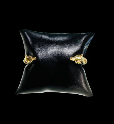 Pulsera Lobos Dorada Ajustable All In Men Joyeria