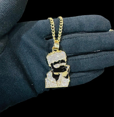 Cadena con Dije ICED All In Men Joyeria