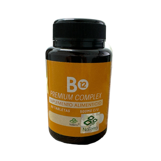 TAB COMPLEJO B+ PREMIUM COMPLEX CON HIERRO C/60 SUNATURA NatuZem