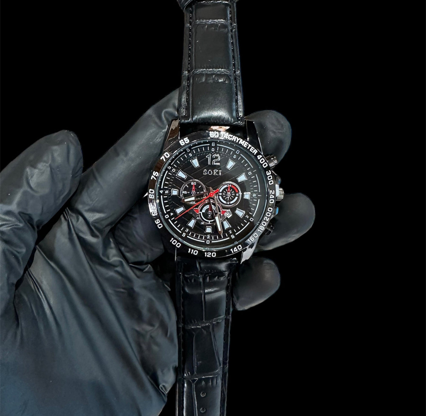 Reloj Soki Negro Piel All In Men Joyeria