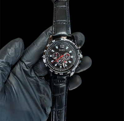 Reloj Soki Negro Piel All In Men Joyeria