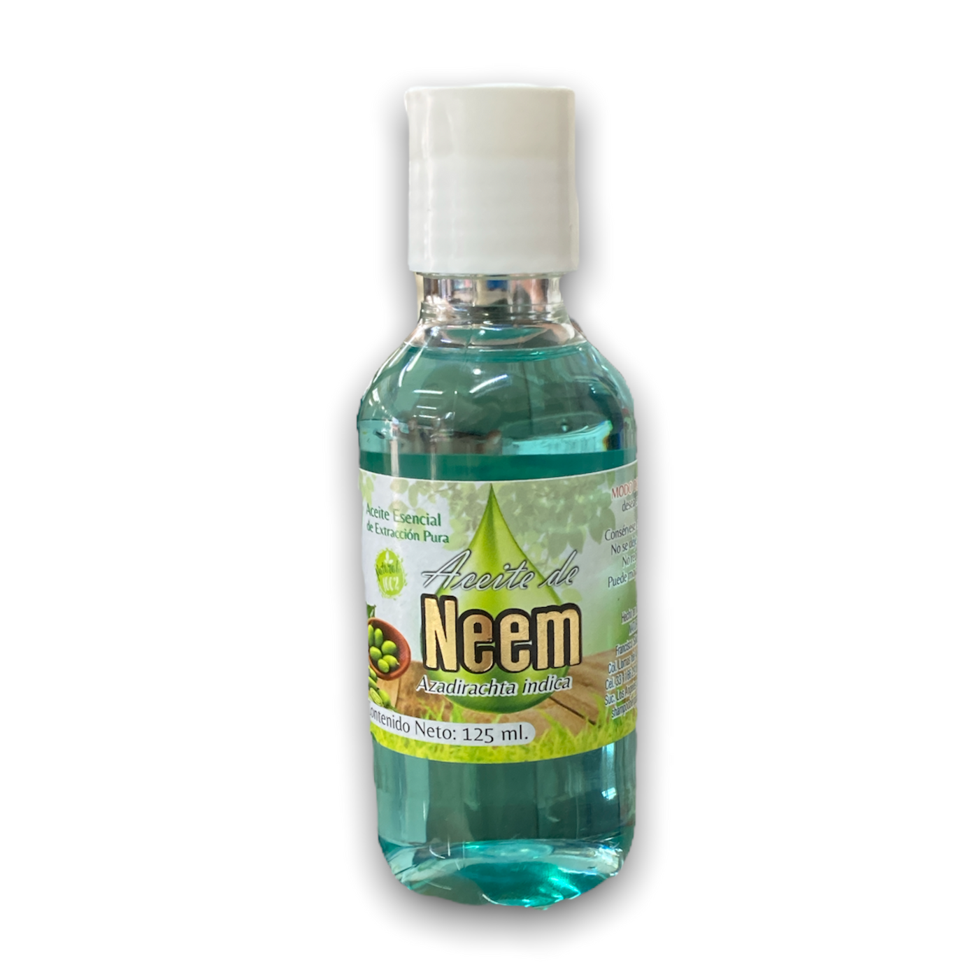 ACEITE DE NEEM C/125 ML NATURAL LIFE NatuZem