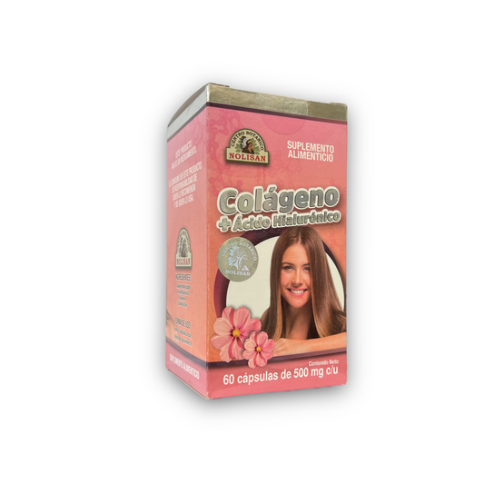CAP COLAGENO + ACIDO HIALURINICO C/60 NOLISAN NatuZem