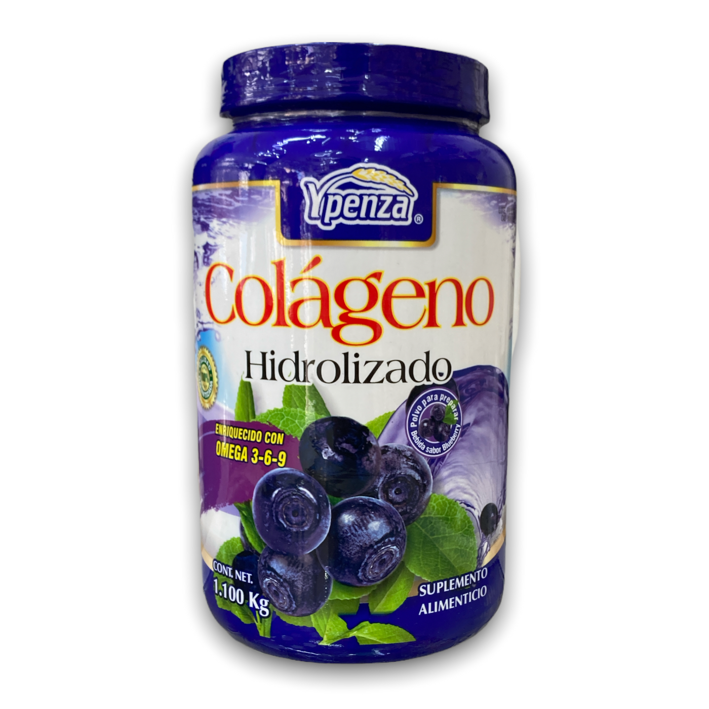 COLAGENO HIDROLIZADO BLUE BERRY 1.100 KG YPENZA NatuZem