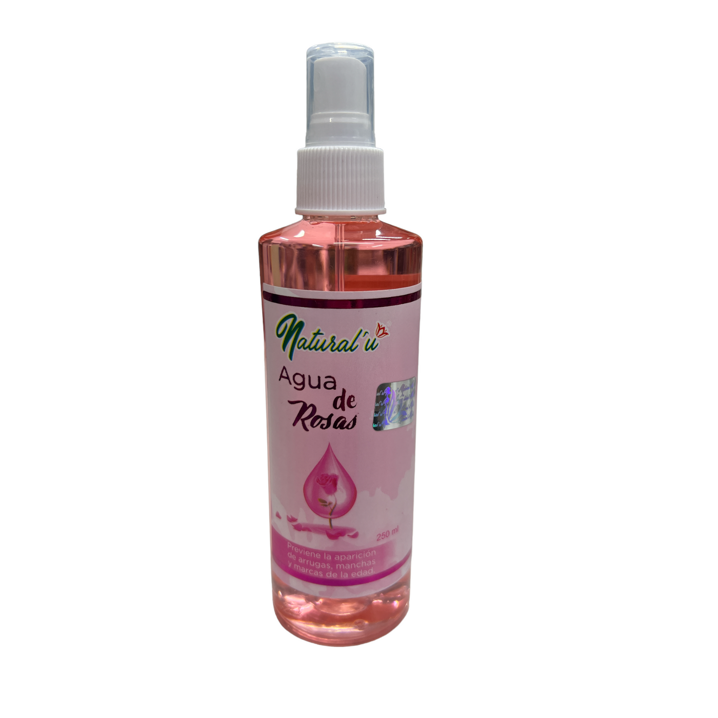 AGUA DE ROSAS  C/ 250 ML NATURALU NatuZem