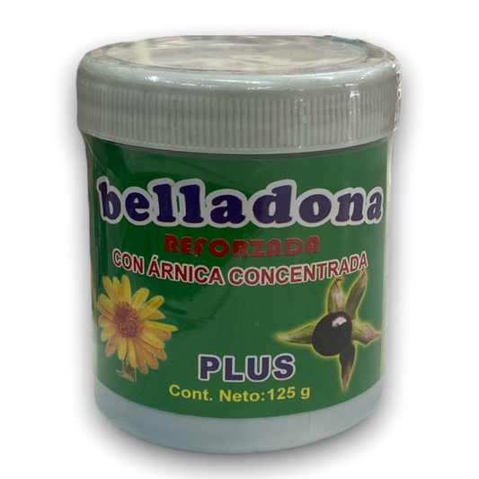 POMADA BELLADONA CON ARNICA 125 GRS NATURALMEX NatuZem