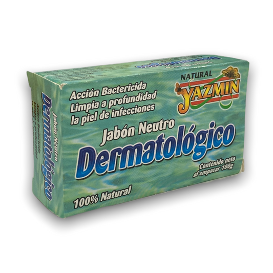 JABON DERMATOLOGICO C/100 GRS YAZMIN NatuZem