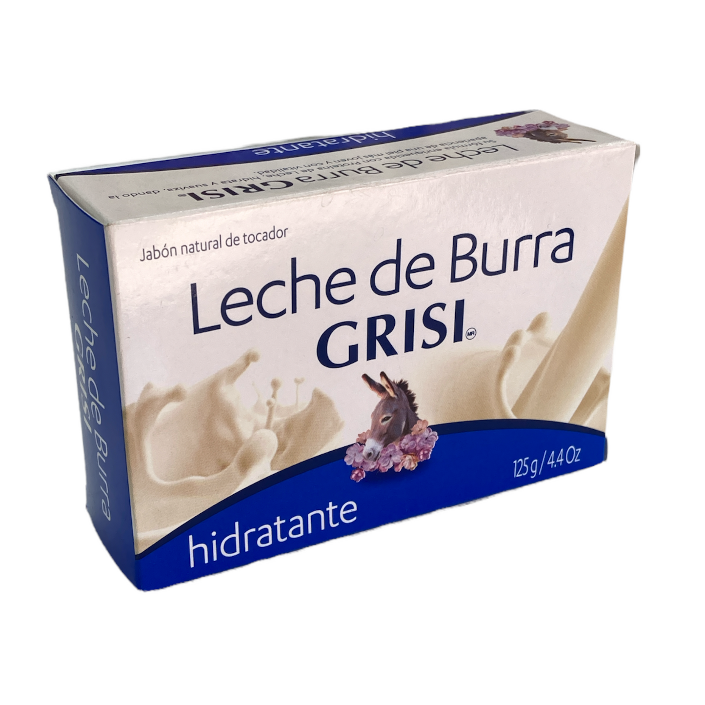 JABON LECHE DE BURRA C/125 GRS GRISI NatuZem