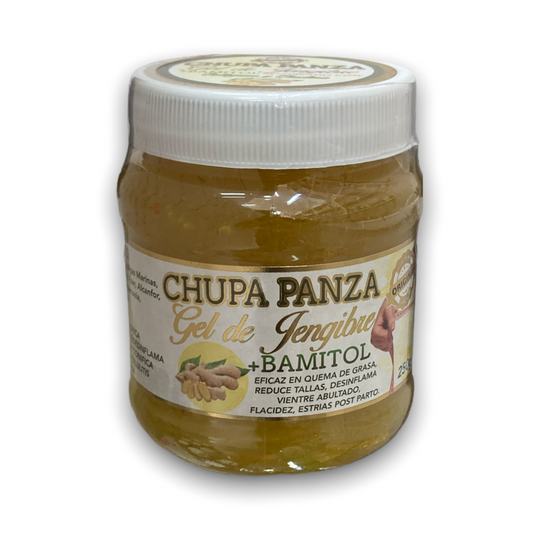 GEL CHUPA PANZA DE JENGIBRE + BAMITOL C/250 GRS E.S NATURAL NatuZem