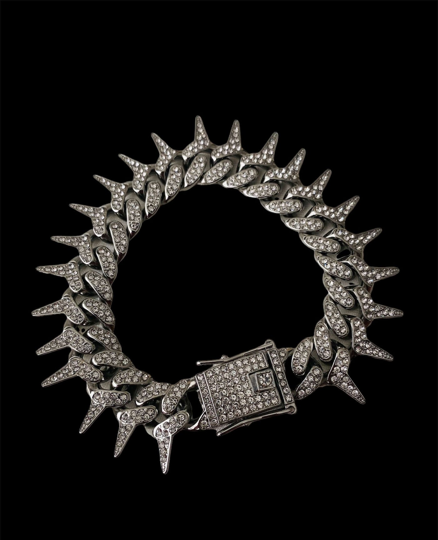 Pulsera Cubana Picos All In Men Joyeria