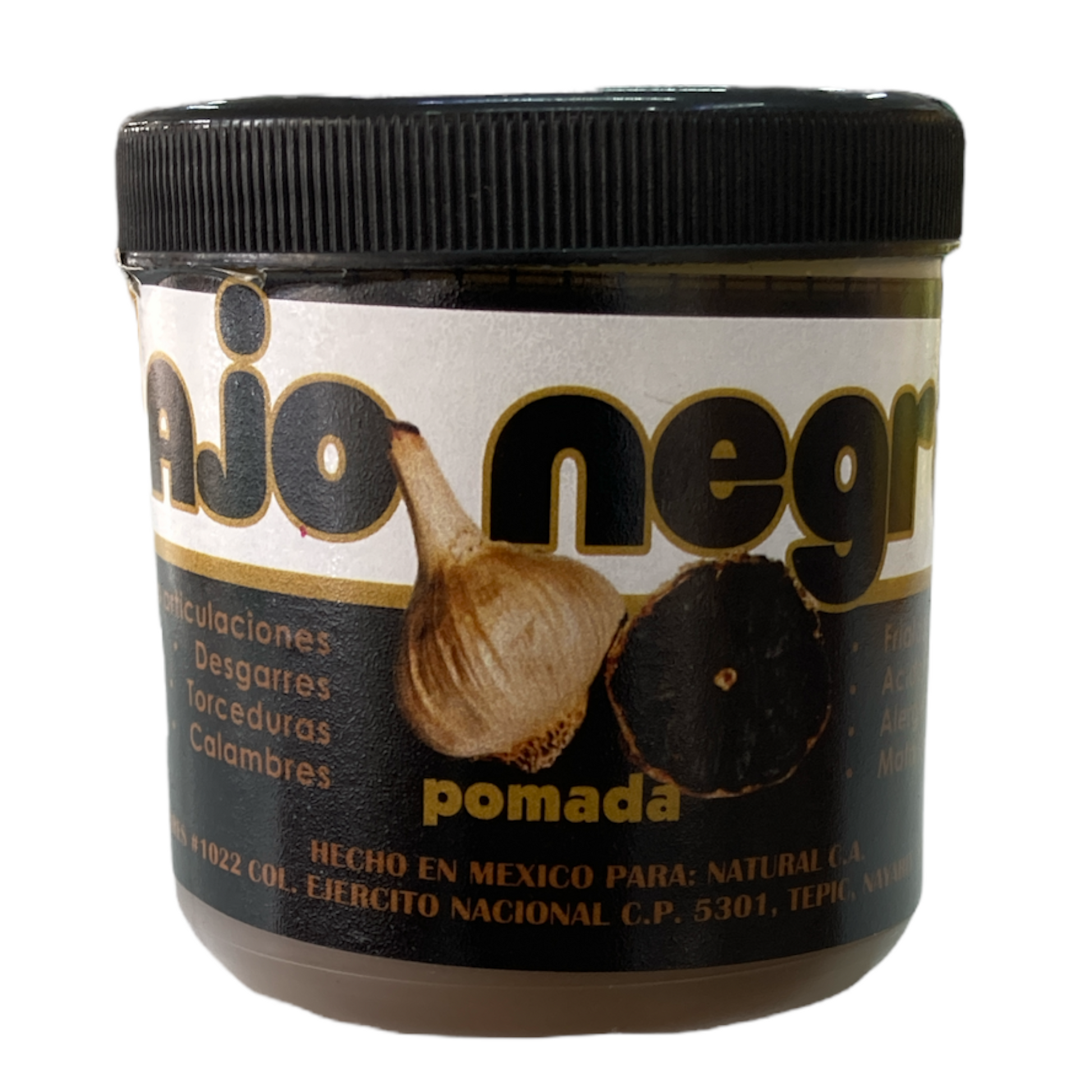 POMADA AJO NEGRO 250GRS NatuZem