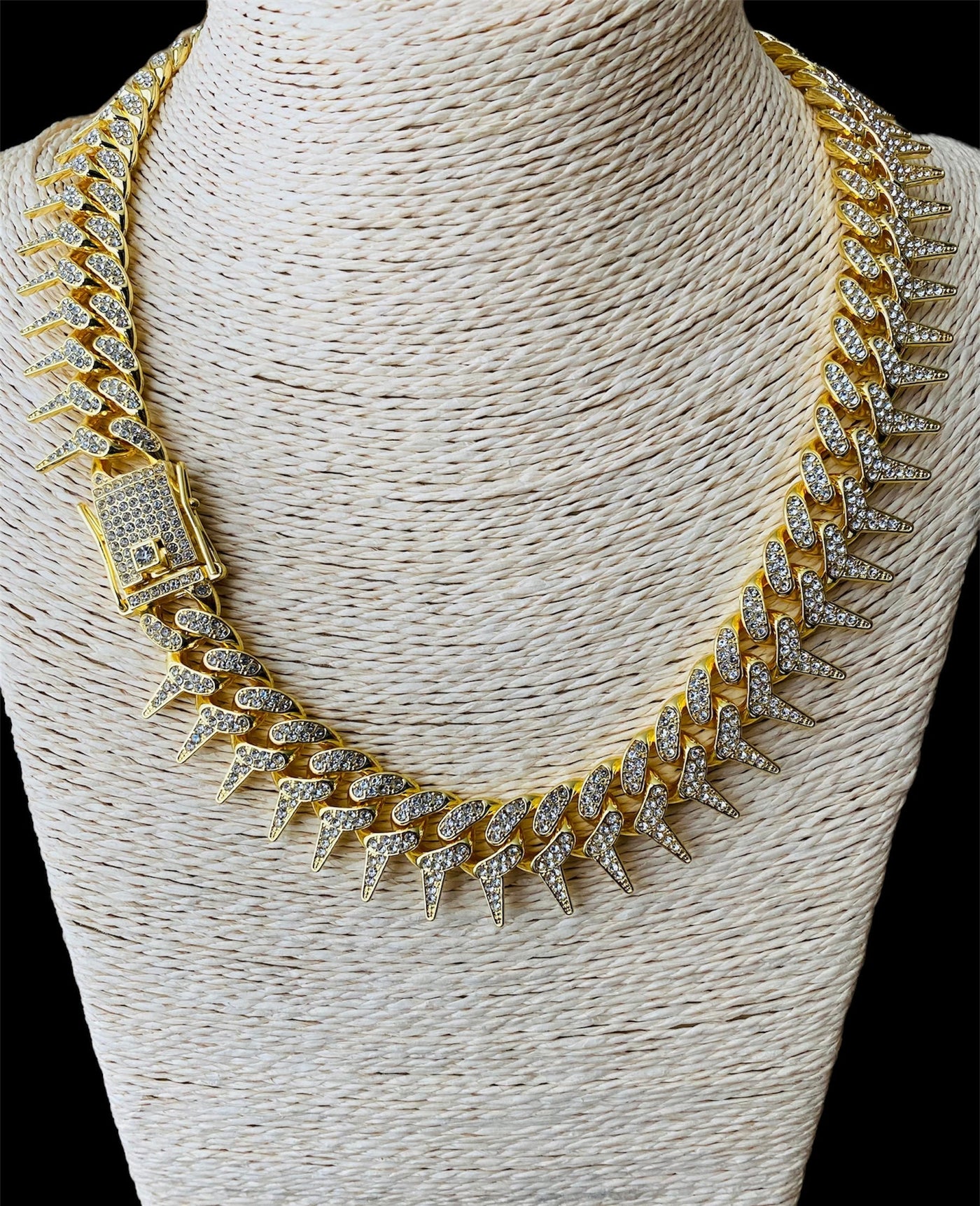 Cadena Cubana Picos All In Men Joyeria