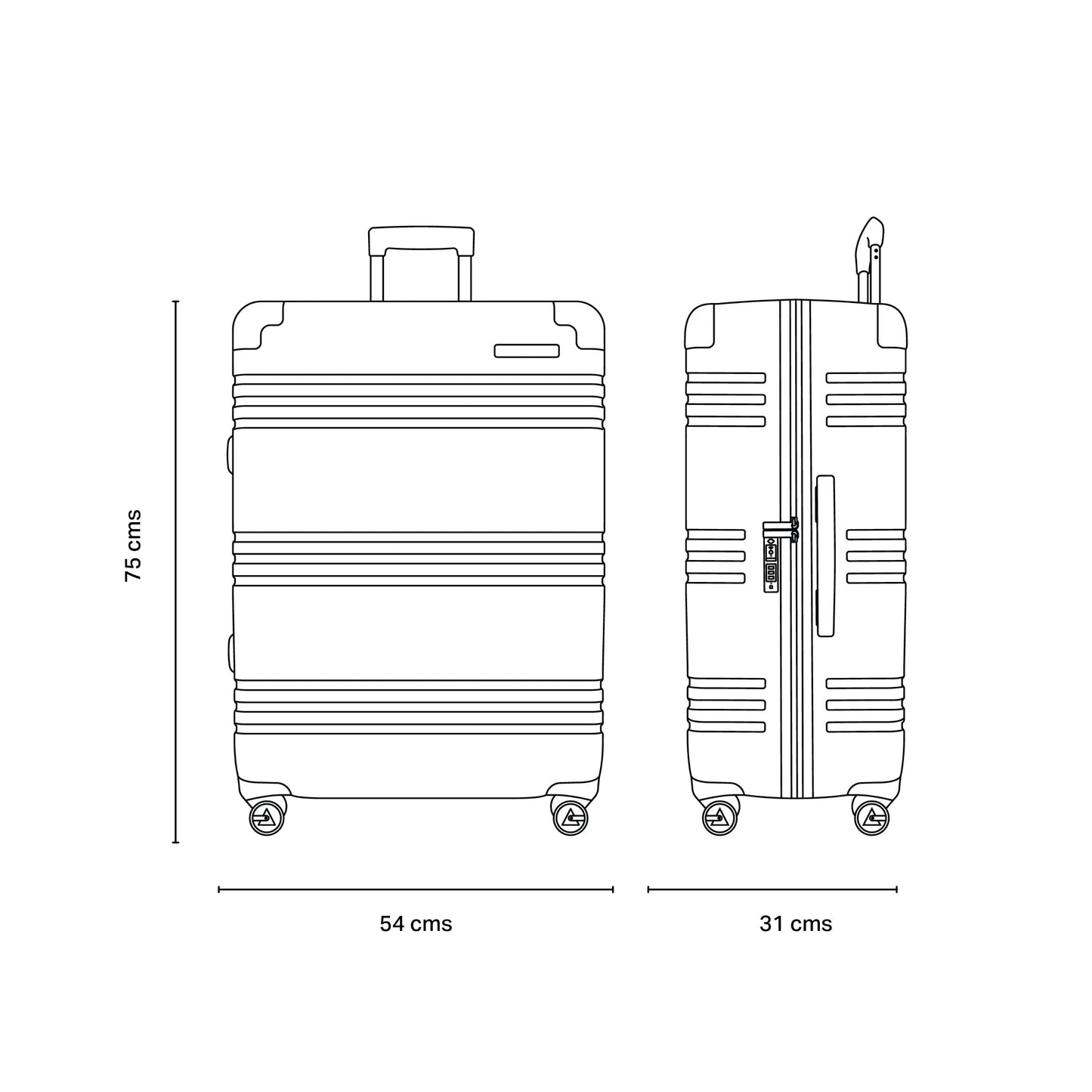 Maleta Check In MAX (Expandible) Strahyd
