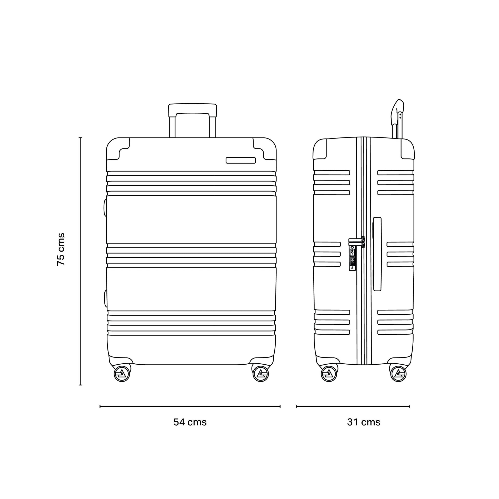 Maleta Check In MAX (Expandible) Strahyd
