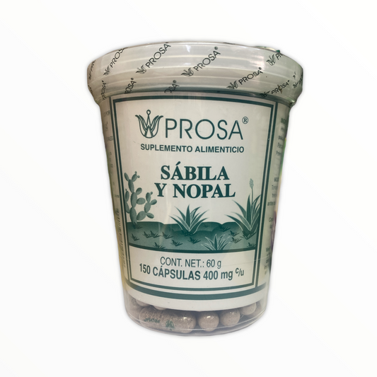 CAP SABILA Y NOPAL C/ 150 PROSA NatuZem