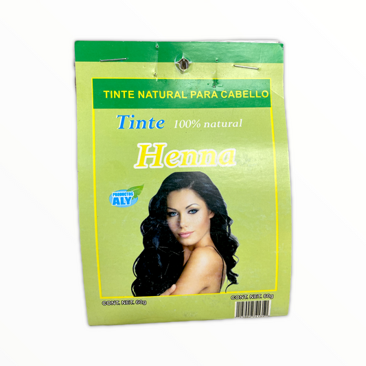 HENNA EN SOBRES C/60 GRS ALY NatuZem