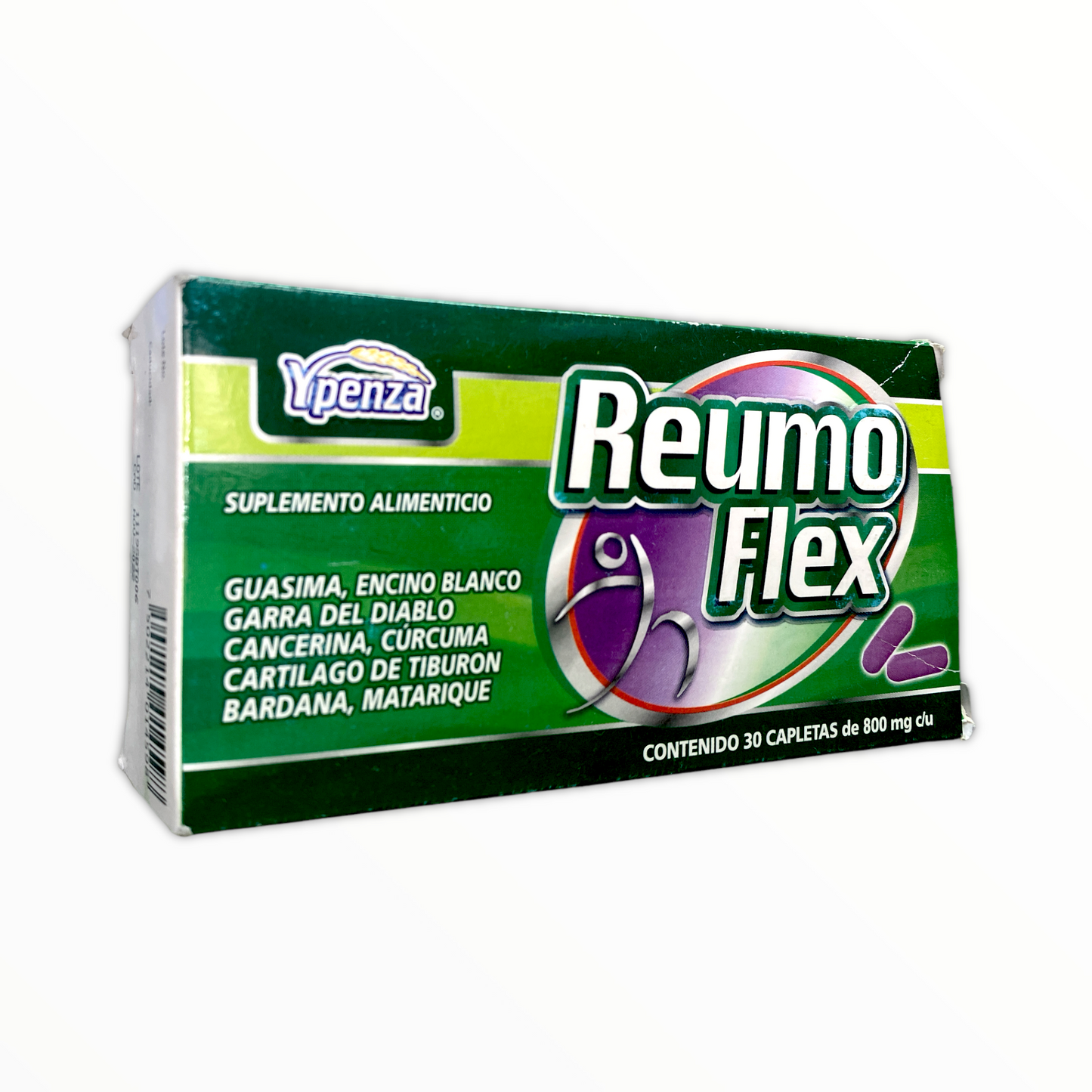 CAPLETA REUMO FLEX VERDE C/30 YPENZA NatuZem