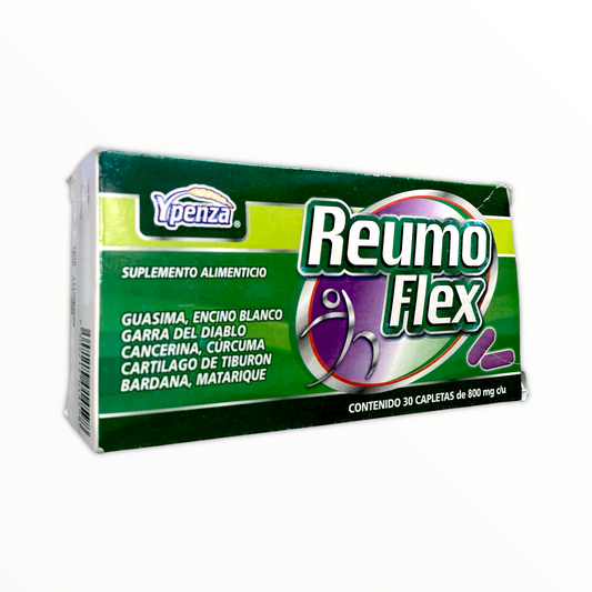 CAPLETA REUMO FLEX VERDE C/30 YPENZA NatuZem