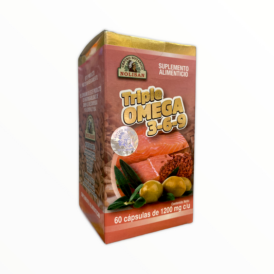 CAP TRIPLE OMEGA 3,6,9  C/60 NOLISAN NatuZem