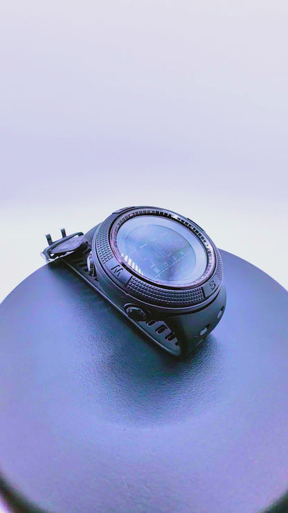 WA0025 - Reloj Digital Plástico Deportivo Negro Calenbi