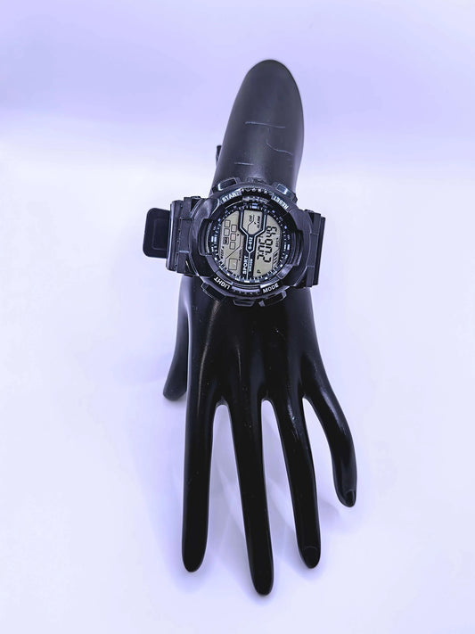 WA0012 - Reloj Digital Plástico Negro Calenbi Calenbi Joyería