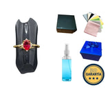 Anillo Plata Esterlina 925 Chapa Oro 10k Calenbi