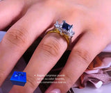 Anillo Plata Esterlina 925 "Realeza" Circonita Calenbi