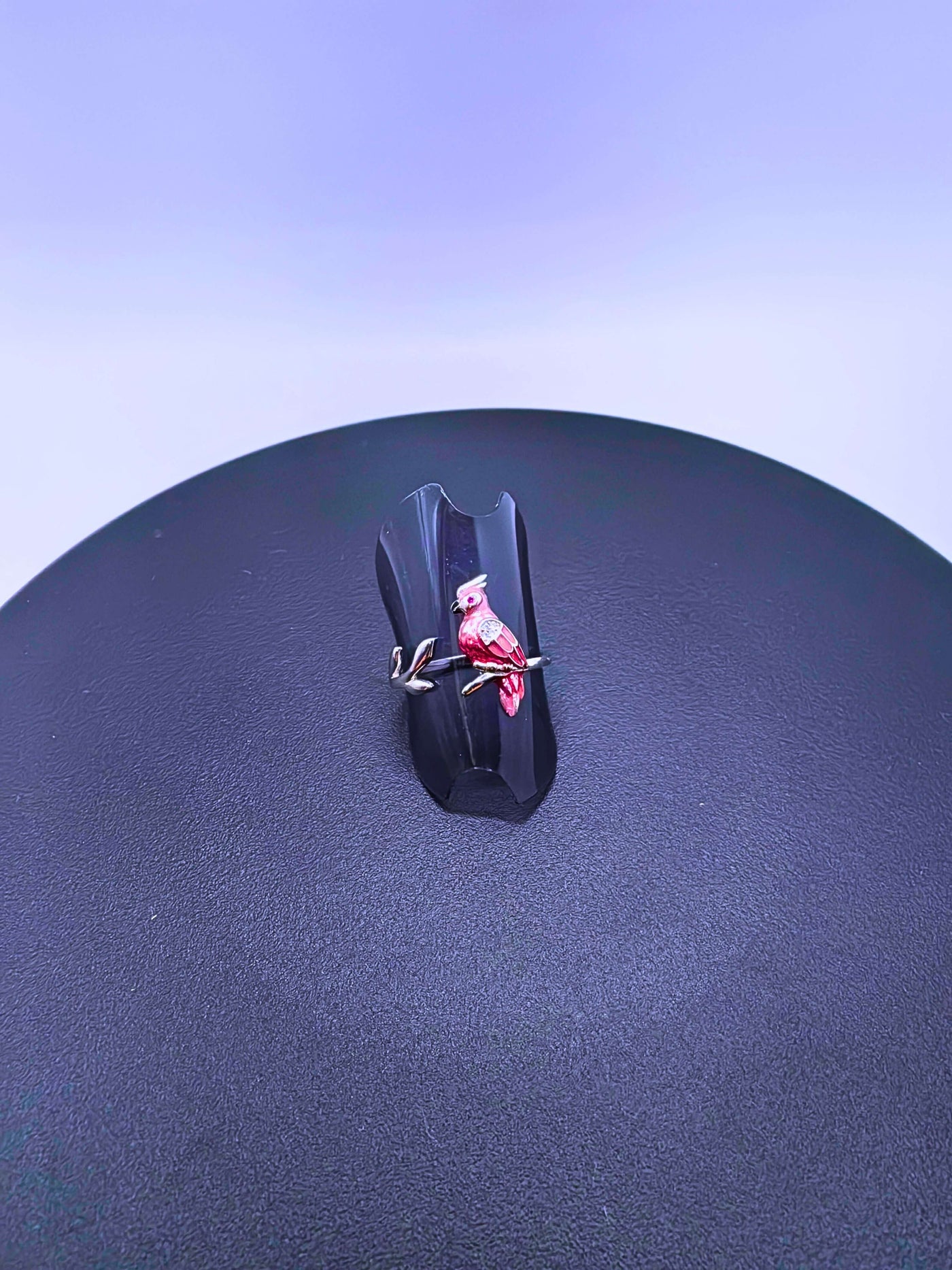 Anillo Plata Ley 925 | Guacamaya Recina - Calenbi  SR0066