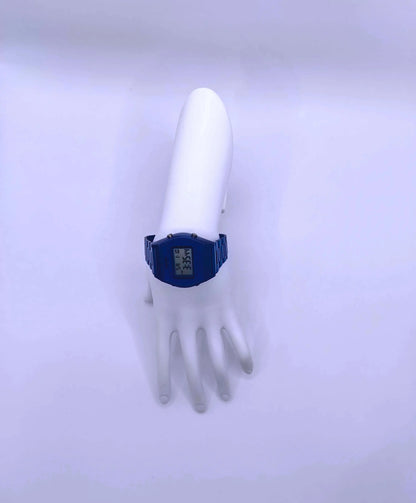 WA0001 - Reloj Acero Inoxidable Unisex Azul Marino Calenbi Calenbi Joyería