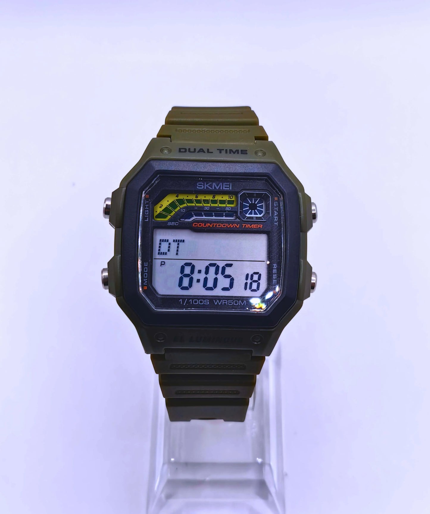 WA0026 - Reloj Digital Plástico Verde SKMEI Calenbi Joyería