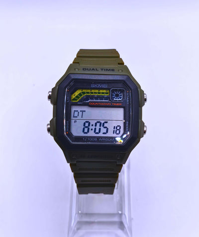 WA0026 - Reloj Digital Plástico Verde SKMEI Calenbi Joyería