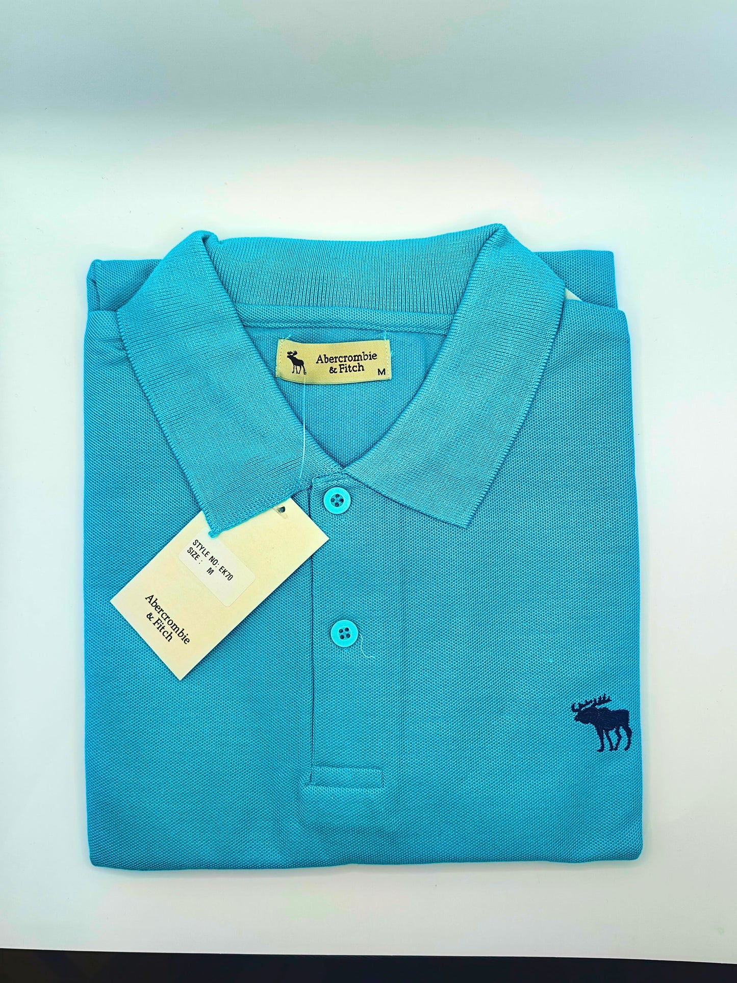 Playera Polo Caballero Mediana Azul Rey Genérica