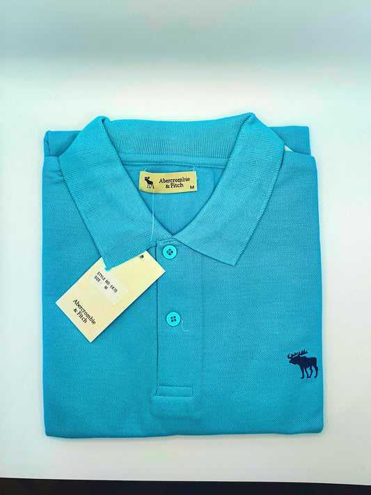 Playera Polo Caballero Mediana Azul Rey Genérica