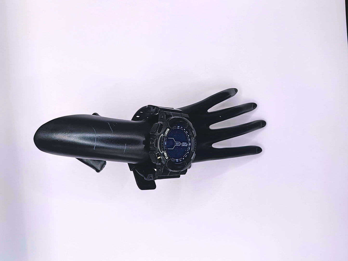 WA0012 - Reloj Digital Plástico Negro Calenbi Calenbi Joyería