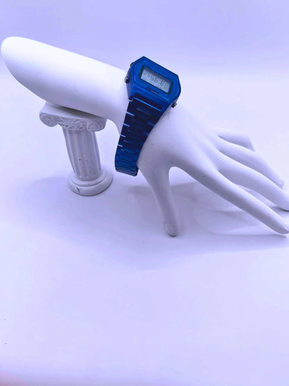 WA0001 - Reloj Acero Inoxidable Unisex Azul Marino Calenbi Calenbi Joyería