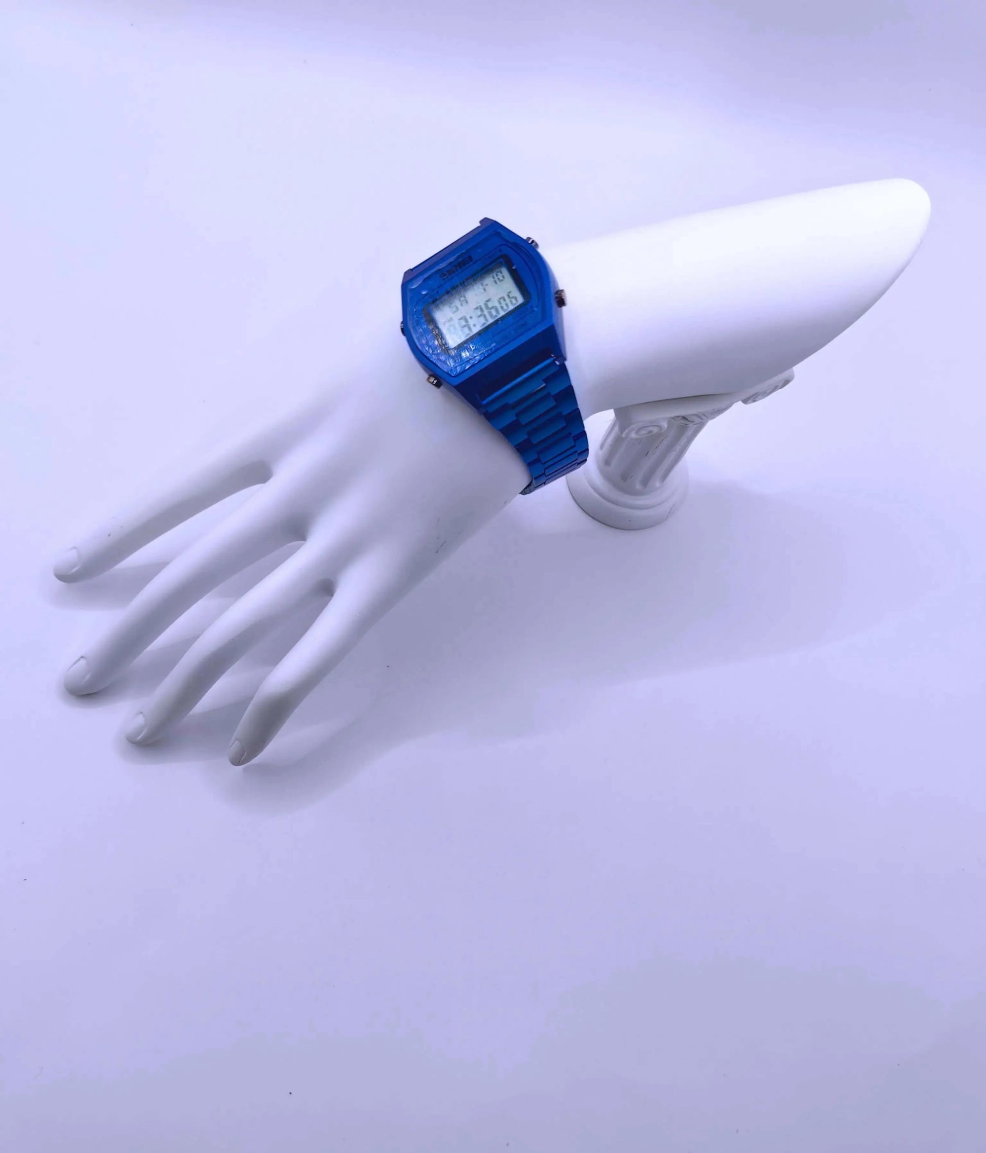 WA0001 - Reloj Acero Inoxidable Unisex Azul Marino Calenbi Calenbi Joyería