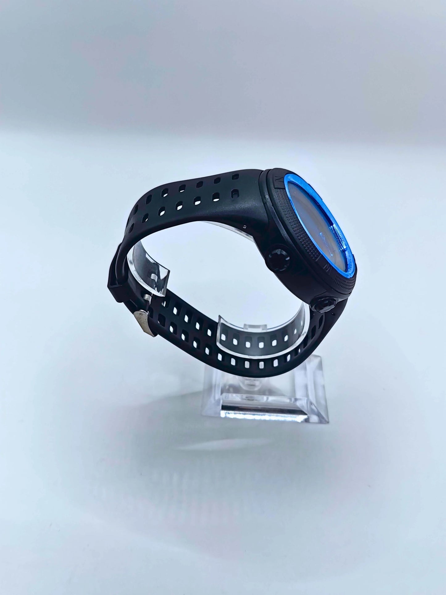 WA0021 - Reloj Digital Deportivo Circulo Azul Cielo Calenbi Calenbi Joyería