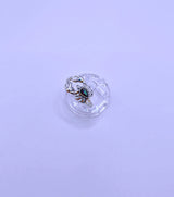SR0044 - Anillo S925 Ley "Alacrán" Circonita Morada Ajustable Calenbi Calenbi Joyería